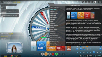 Regole di puntata Ice Fishing